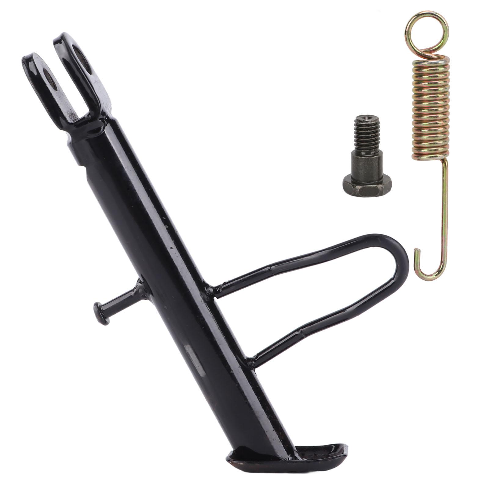 Motorcycle  stand Stainless Steel Black Nonslip Parking Foot Support for Scooter