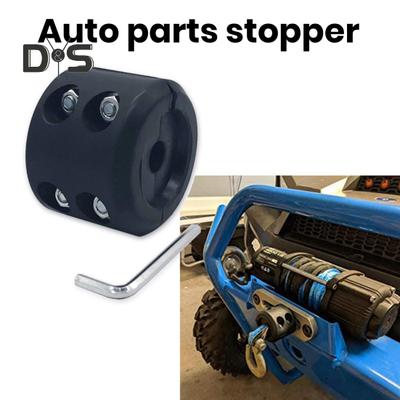 Windenkabel-Hakenstopper Universelle Kompatibilität Einfache Installation Zuverlässiger stoßdämpfender Gummikabelstecker Autoschutz