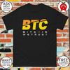 Bitcoin T-Shirt, BTC We Trust Graphic Tee, Crypto Enthusiast Gift, Blockchain Tech Top, Unisex Shirt