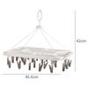 Chahua 24-Clip Laundry Drying Rack