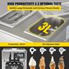 VEVOR Ticari Üç Başlı Senkronize Çözme Dondurma Ekipmanı 18 Litre Büyük Kapasiteli Dondurma Yapma Hepsi Bir Arada Makine