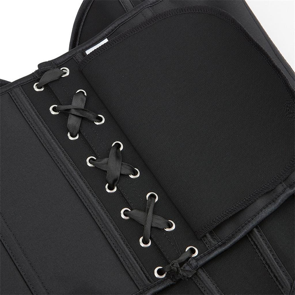 Faja moldeadora de cintura ultra firme para mujer, moldeadora de cuerpo con textura esmerilada debajo del busto, adelgazante