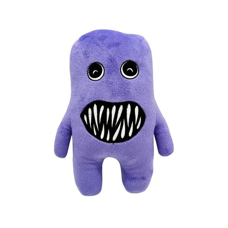 

Ao Oni Purple Monster Plush Dolls Horror Game Character Stuffed Toys Soft Plushies for Kids Fans Birthday Gifts Home Decoration Collectible Figure 25cm синий