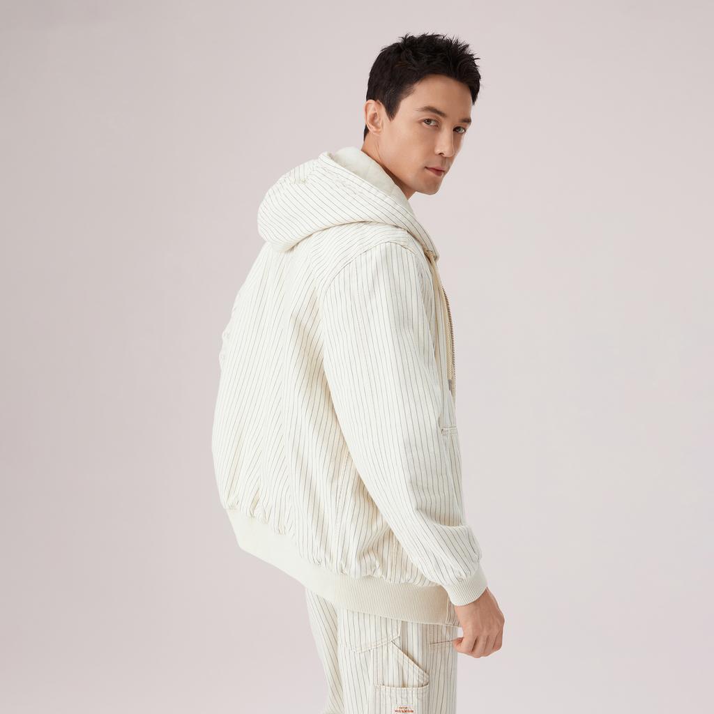 Levis Relaxed Classic Design Comfortable Fabric Simple Fashion Casual Versatile High-Quality Padded Jacket Unisex jackets A3222-0019