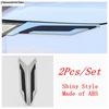 Front Head Light Lamp Eyebrow Leaf Board Decoration Cover Trim For For TOYOTA RAV4 RAV 4 XA50  - 2024 ABS Chrome Accessories