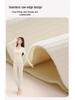 Women’s Cashmere Silk Slimming Underwear Set with Built-In Bra: Warm Cotton-Wool Long Sleeve Top & Bottoms for Autumn/Winter