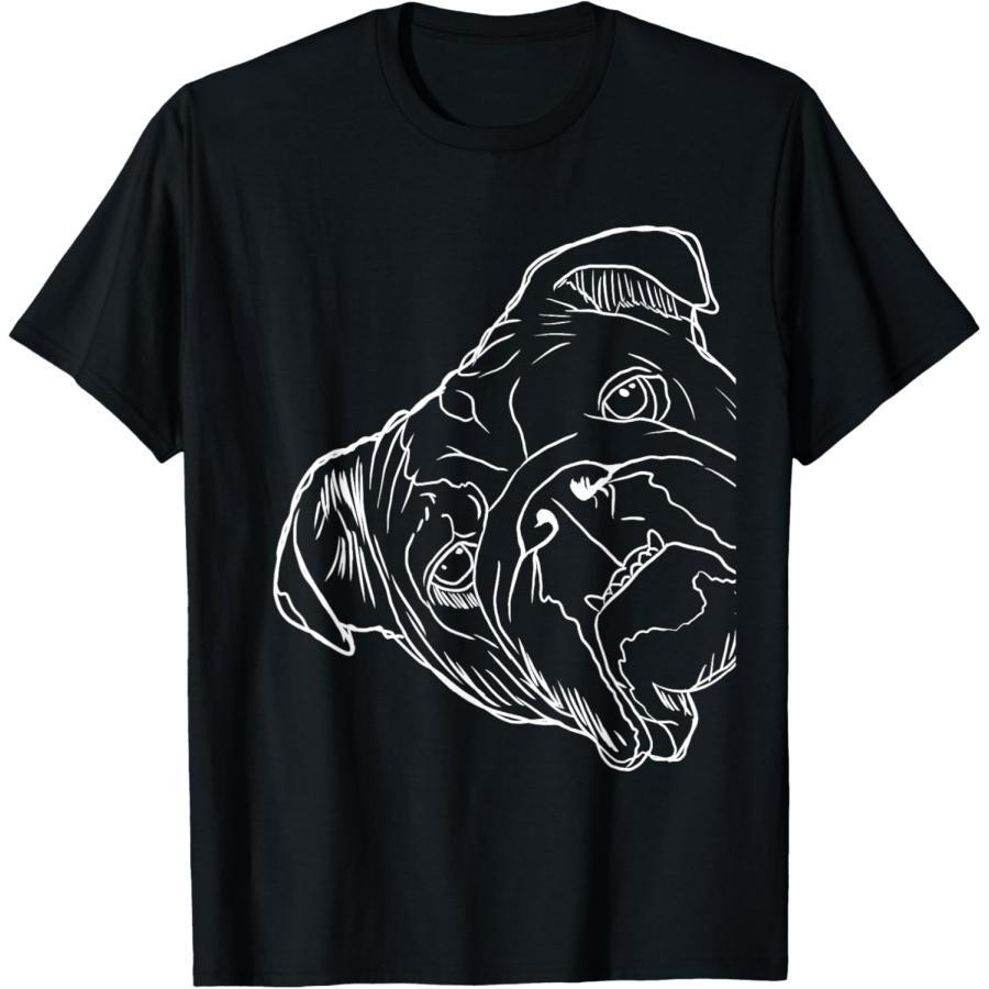 

Funny Dog English Bulldog T-Shirt for Men Women Kids XXXXXL чорний