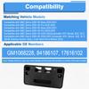 Front Bumper License Plate Mounting Bracket For GMC Sierra 2500 3500 HD Base Pro     GM1068228 84186107 17616102