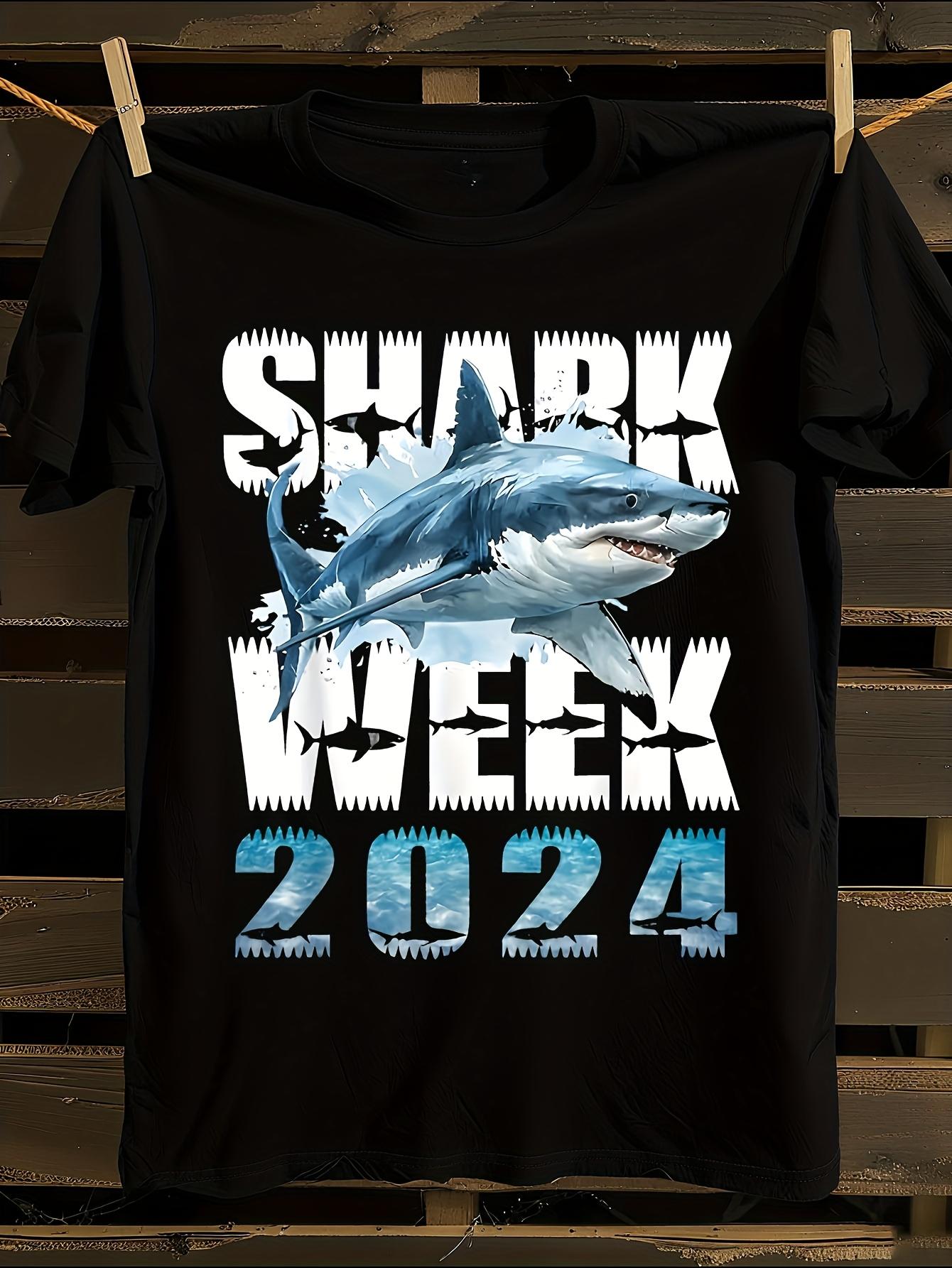 s Shark Week 2024 T-shirt S