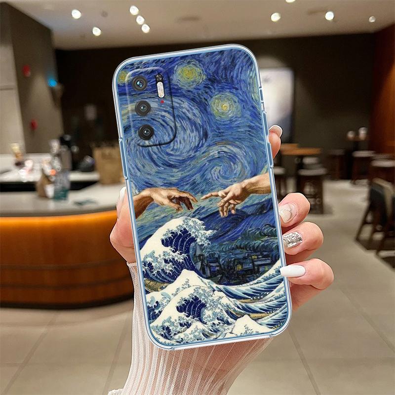 UP32 Great Wave off Kanagawa Transparent Phone Case for Motorola Moto Edge 20 30 40 50 S30 Fusion Ultra Pro Neo Lite + G200 G23