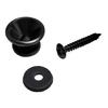 10Pcs Guitar Strap Locks Buttons with Mounting Screws and Washers Metal Guitar Strap Buttons Lock Security Straplocks