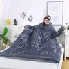 Нове модне та зручне з рукавами ковдру lazy quilt pillow quilt, багатофункціональна ковдра-подушка подвійного призначення два в одному