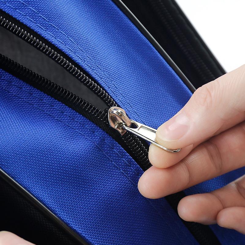 Kids' Three-Layer Triangle Roller Skating Bag - Single Shoulder Backpack for Boys and Girls, Fits Inline and Ice Skates.