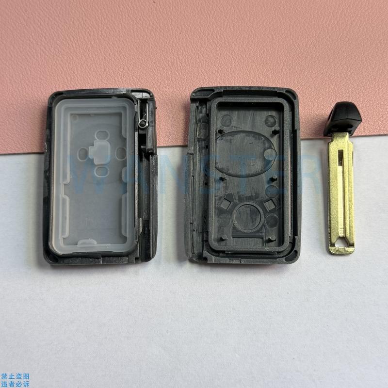2 3 4 5 Buttons Car Key Fob Shell Case Housing for Toyota Noah Voxi Alphard Estima Vellfire Previa Isis Voxy with Key Blade