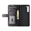 Motorola Edge Leather Flip Case with Crazy Horse Texture & Photo Frame