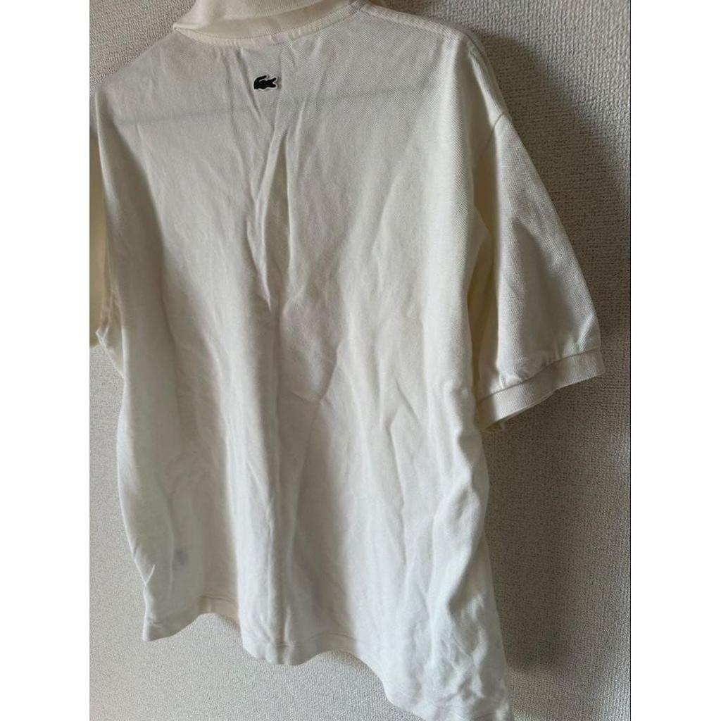 Used L Size LACOSTE Lacoste Polo Shirt Big Clock Vintage