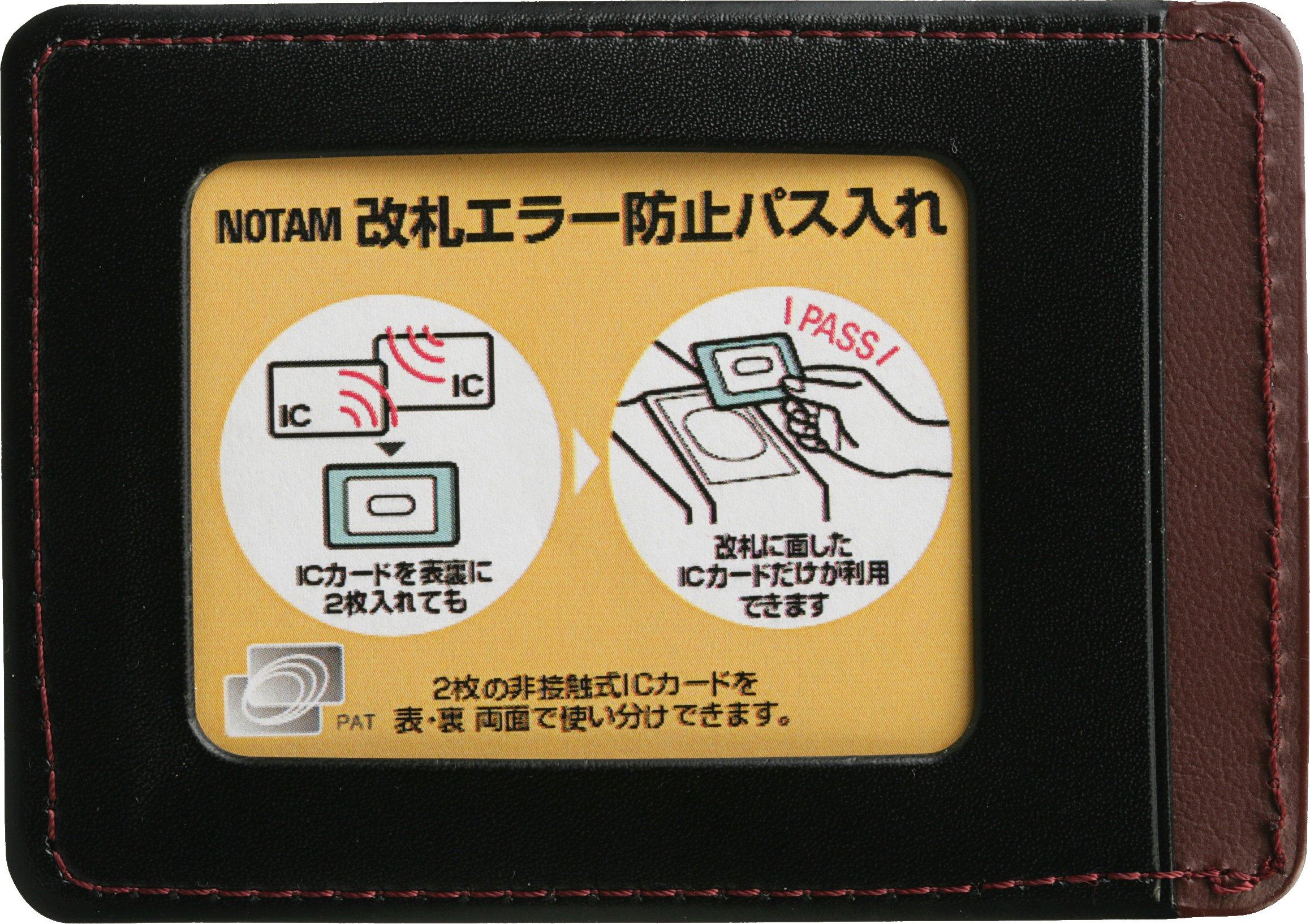 

Notam Ticket Gate Error Prevention Pass Case Gluck UNH-101#49 чорний