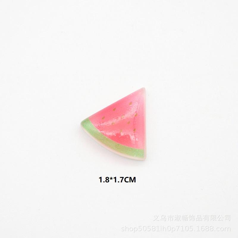 Colorful Crystal Faceted Fruit Pendant Diy Projects Cartoon Plastic Material