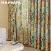1PC NAPEARL European Pastoral Style Printed Colorful Curtains Full Blackout Curtains for Bedroom Living Room Balcony Window for Home Decor