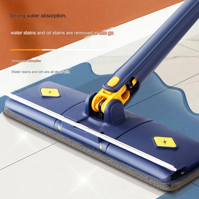 Horizontaler Brettwischer, der Handwäsche und Händewringen imitiert, Händefreies Waschen, Wohnheim, Nass- und Trocken-Doppelnutzung, Haushaltswischer