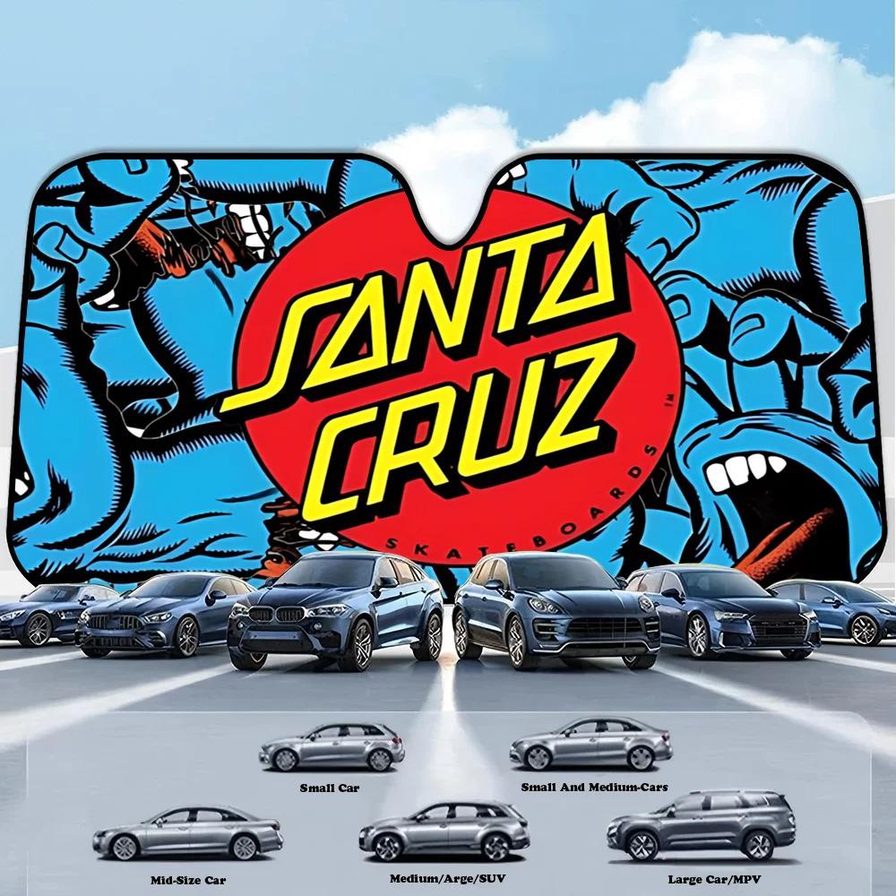 

Santa Cruz Car Sunshade - Windshield Sun Protection 130*70cm
