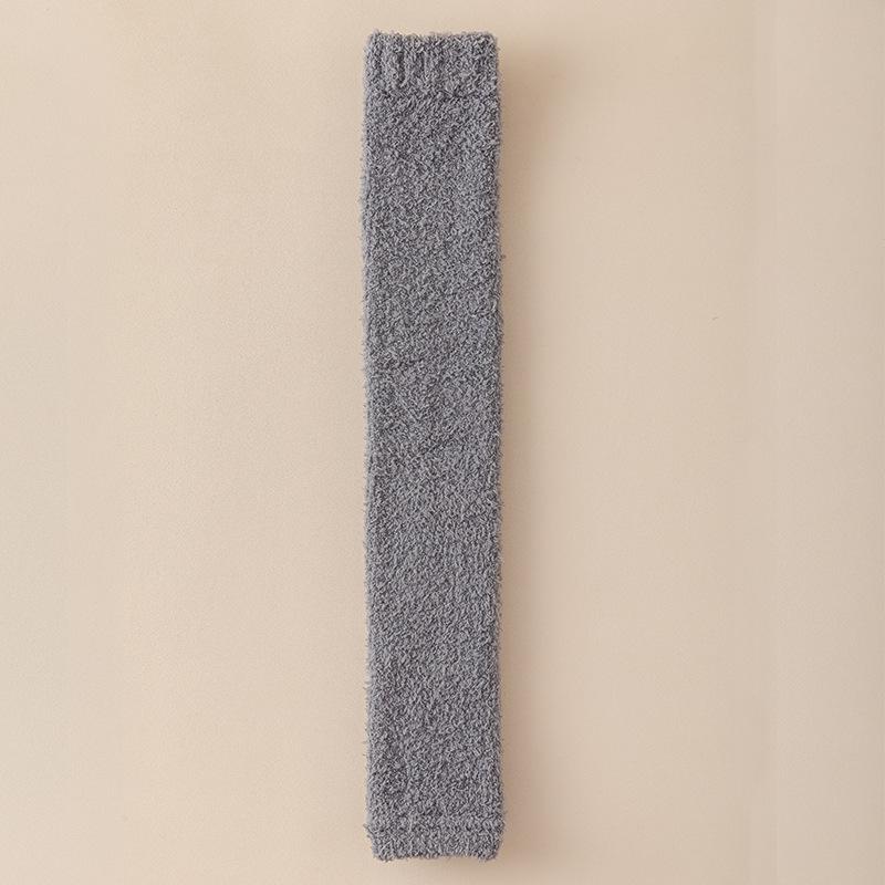 1 Paar Warmes Korallenfleece Kniebandagen Über das Knie Bequem Damenstrumpfwaren Damen Dicke Lange Schlauchsocken