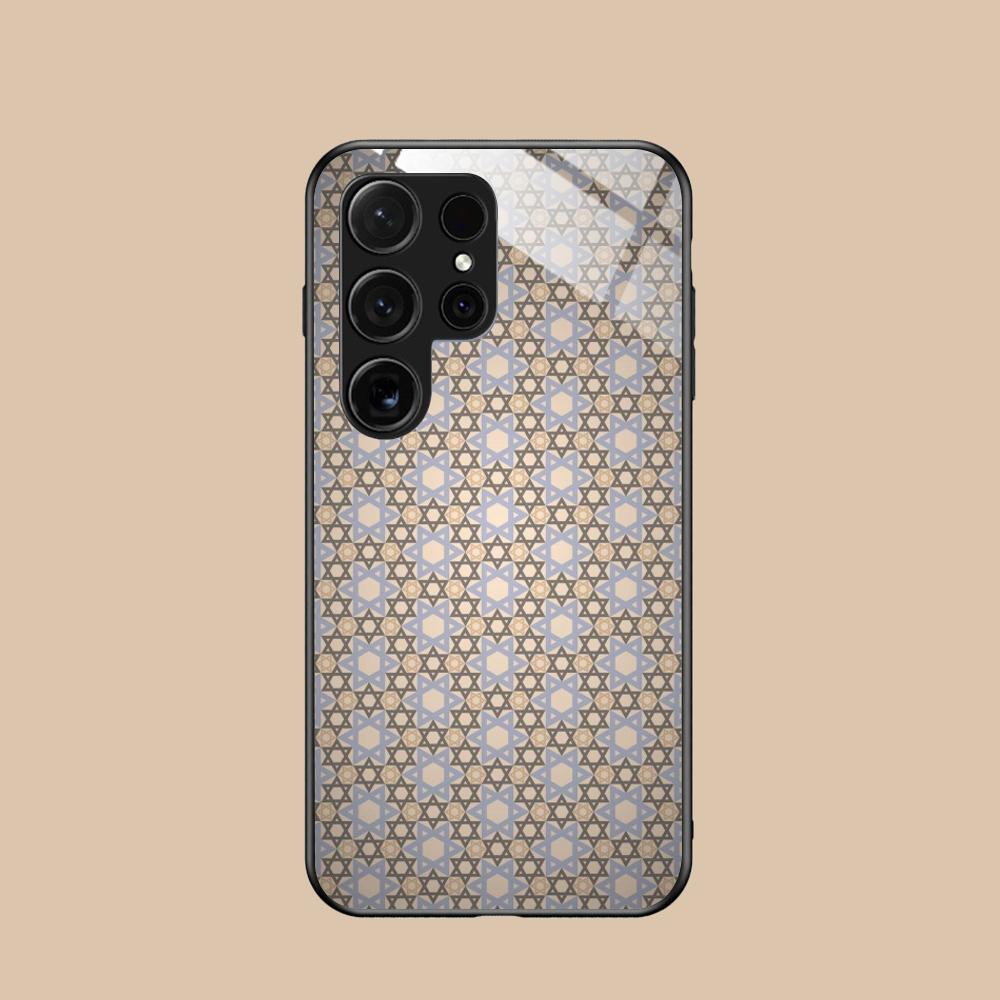 

Jewish Hanukkah Mobile Phone Case for Samsung Galaxy A56 55 54 53 52 51 36 35 34 23 16 15 5G Glass Colorful Cover Cover Luxury Galaxy A16