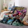 1pc Blanket - League of Legends  Print Design,Lightweight Blanket for Sofa,Bed- Soft &Warm,Gift for All Seasons