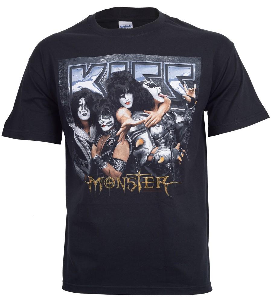 

Kiss T Shirt Monster German Album Cover Art Black Official New M