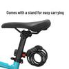Bicycle & Electric Bike 5-Digit Password Steel Cable Lock