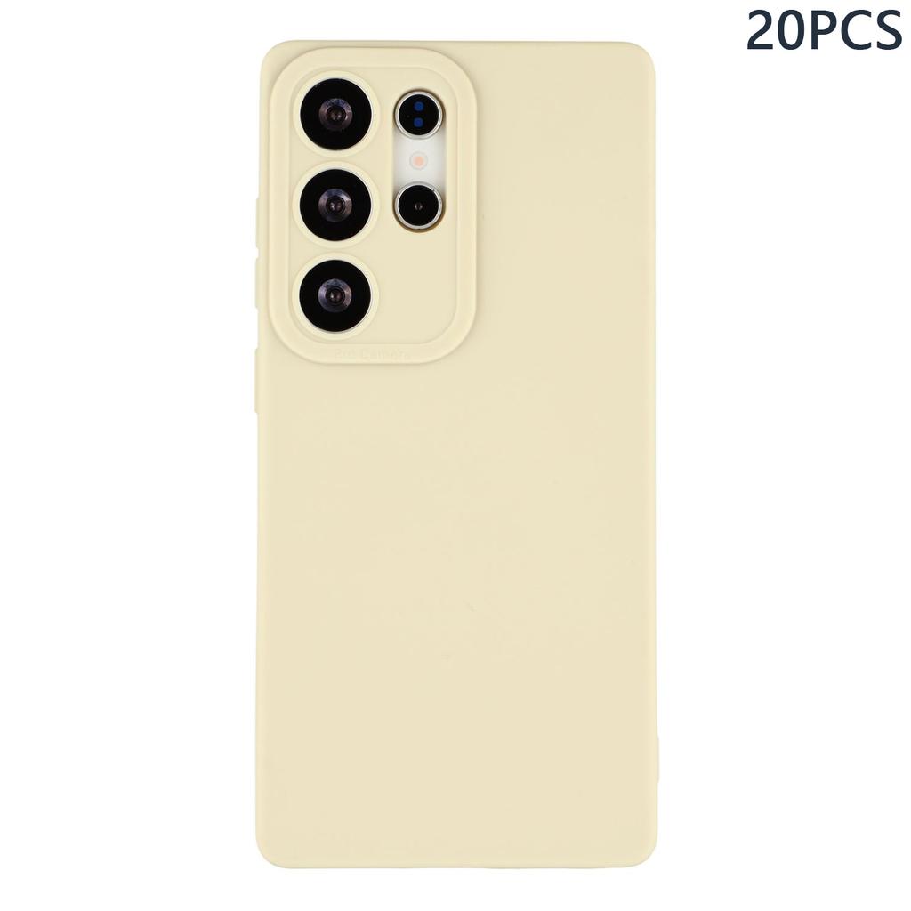Großeinkauf 20 Stück für Samsung Galaxy S25 Ultra Hülle Präzise Aussparungen 1,3 mm TPU Matte Handyhülle