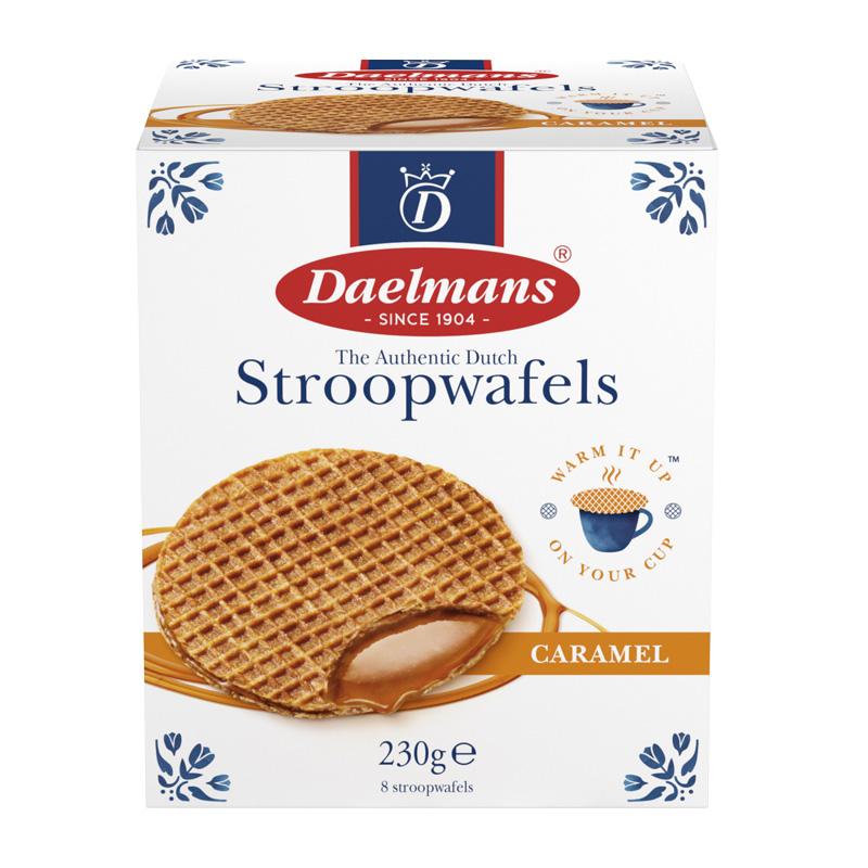 Daelmans Karamell Stroopwafels Würfel 230g