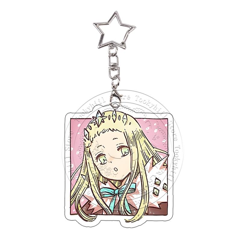 Heksenhoed Atelier Cartoon Acryl Sleutelhanger Kawaii Student Gagaga Qifrey Prachtige Sleutelhanger Karakters Hanger Verjaardagscadeau