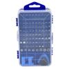 115 in 1 Schraubendreher-Set Magnetische Präzision Multifunktionale Bits Elektronik-Reparaturwerkzeugsatz Blau