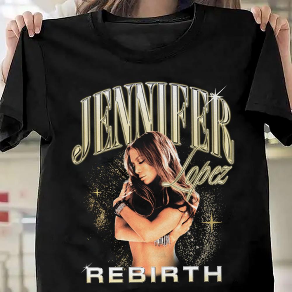 

НОВАЯ футболка Jennifer Lopez Rebirth Anniversary Gift For Fan Черная Все размеры KH03 Унисекс XL