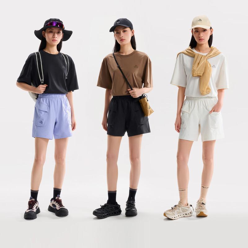 Pelliot Women's Casual Cargo Sport Shorts