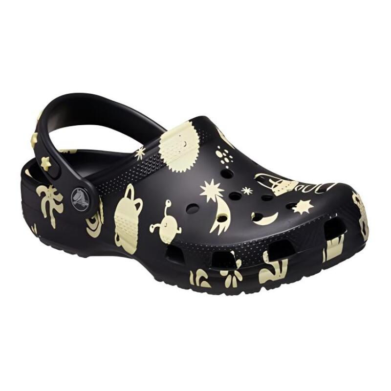 Crocs EVA platform slippers children's sandals black children's model