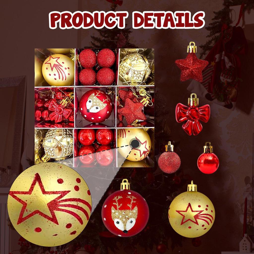 35 Christmas Baubles for Hanging, Tree Decorations, Home Decor, Anniversary, Wedding