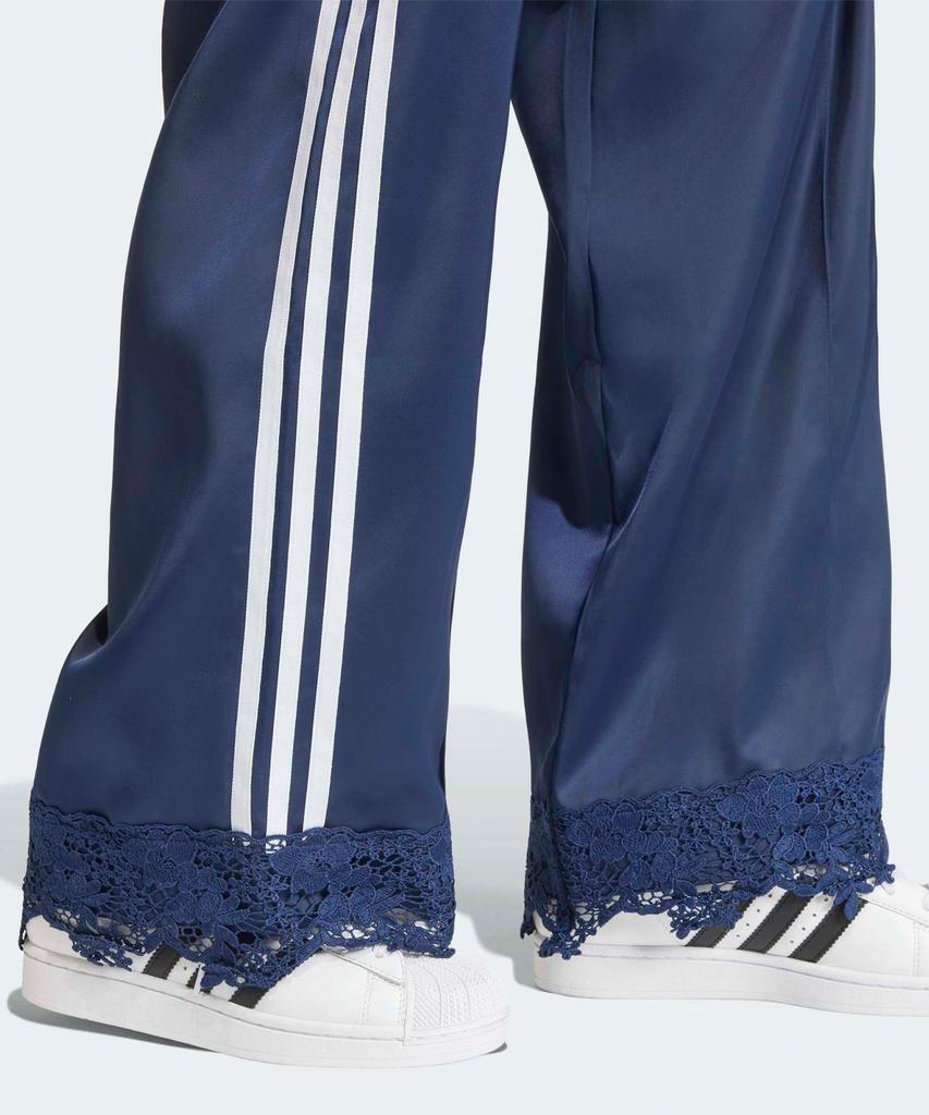 adidas Satin Lace Firebird Loose Track Pants - Night Indigo / Lf2674