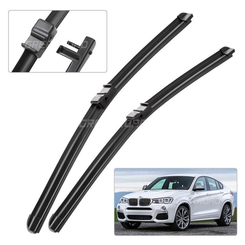 For BMW X4 F26 2014-2018 2015 2016 2017 Wiper Front Wiper Blades Windshield Windscreen Window Brush 26"+20"