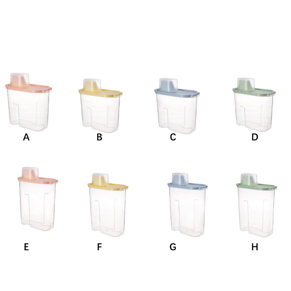 Storage Tank Home Supplies Sundries Box Fine Workmanship Transparent Exquisite Laundry Powder Kitchen Gadget Grain Container