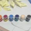 Colors Acrylic Set Paintbrushes 2ml Washable Fluorescent Coloring Tools Children Kids Drawing DIY Accessories Parts
