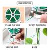 50M Multifunctional Gardening Wire Binding String, Vine Trellis Fixing Device, Fine Wire Plastic-coated Wire, Flower Rack Binding Thread