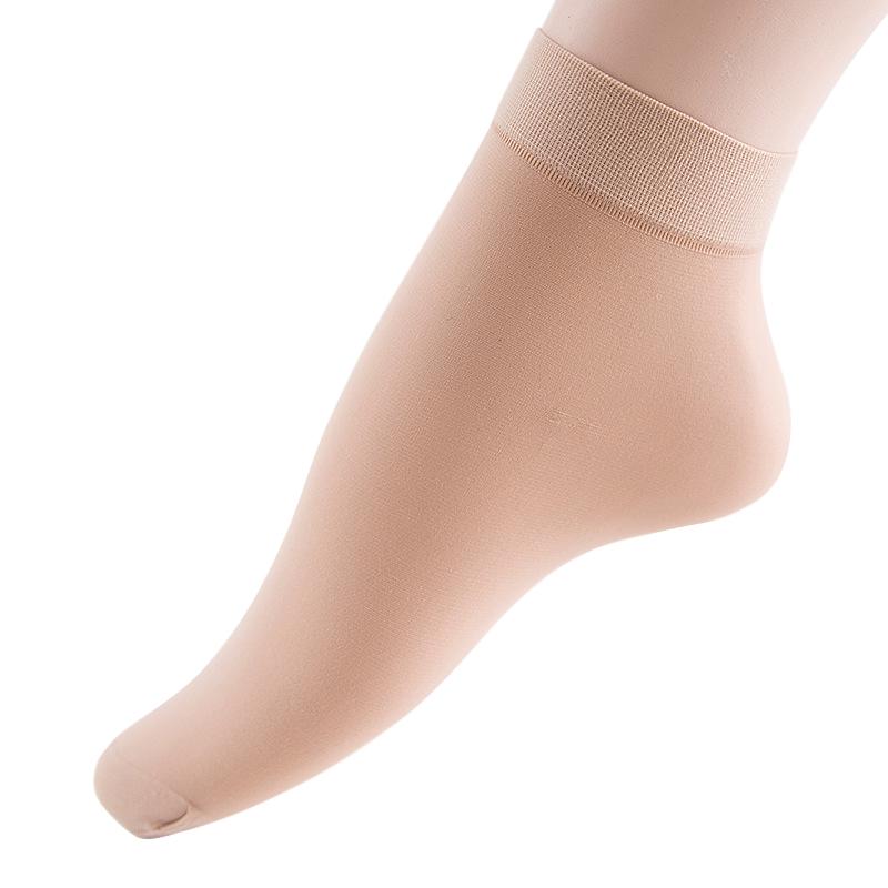60x Women/'s Nylon Silk Summer Socks Thin Lace Wicking Non-Slip Short Socks