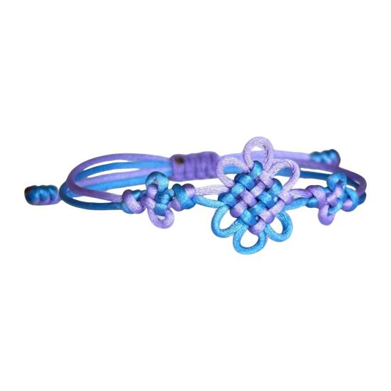 Chinese Knot Bracelet Retro Braided Bracelet Handmade Good Luck Bracelet Fashion Accessory for Men Women Daily Wear Cosplay