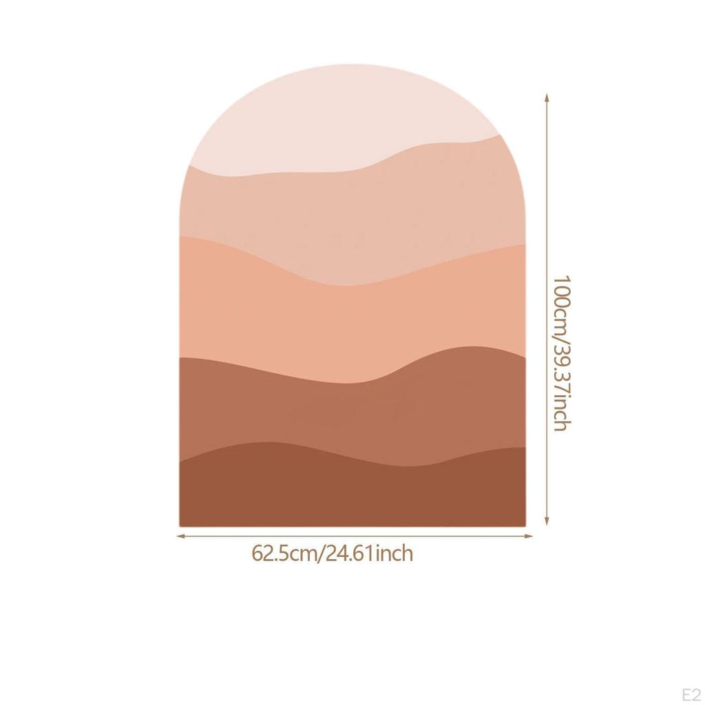 Böhmischer Bogen Wandaufkleber PVC Tapete für Zuhause, Familienhintergrunddekor Klassenzimmer und Wohnen