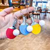 Table Tennis Keychain: Creative Sports Pendant and Fan Gift