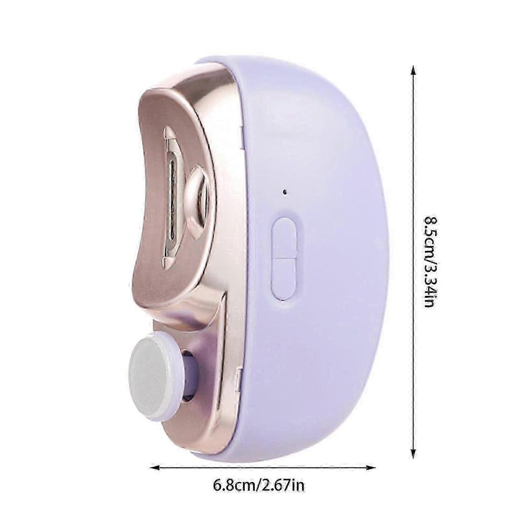 Electric Nail Clipper Automatic Nail Trimmer 2 in 1 Nail & Remover for Hands & Feet Ideal for Thick Toenails Elderly & Kids 2025