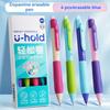 Retractable Erasable Gel Pens, Fine Point 0.5 Mm, Make Mistake Disappear, Blue Ink for Taking and Crossword Puzzles