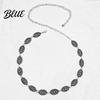 Women Adjustable Waist Strap Chain Bohemia Style Denim Belt Alloy
